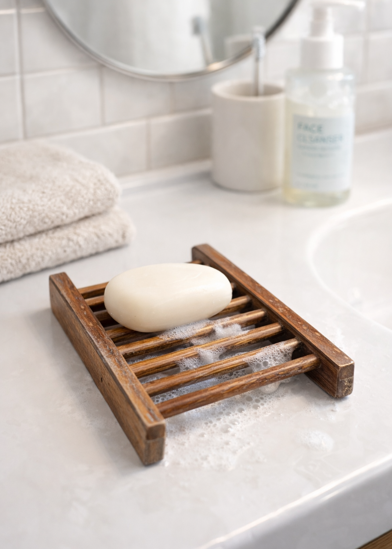 Bamboo Soap Ladder