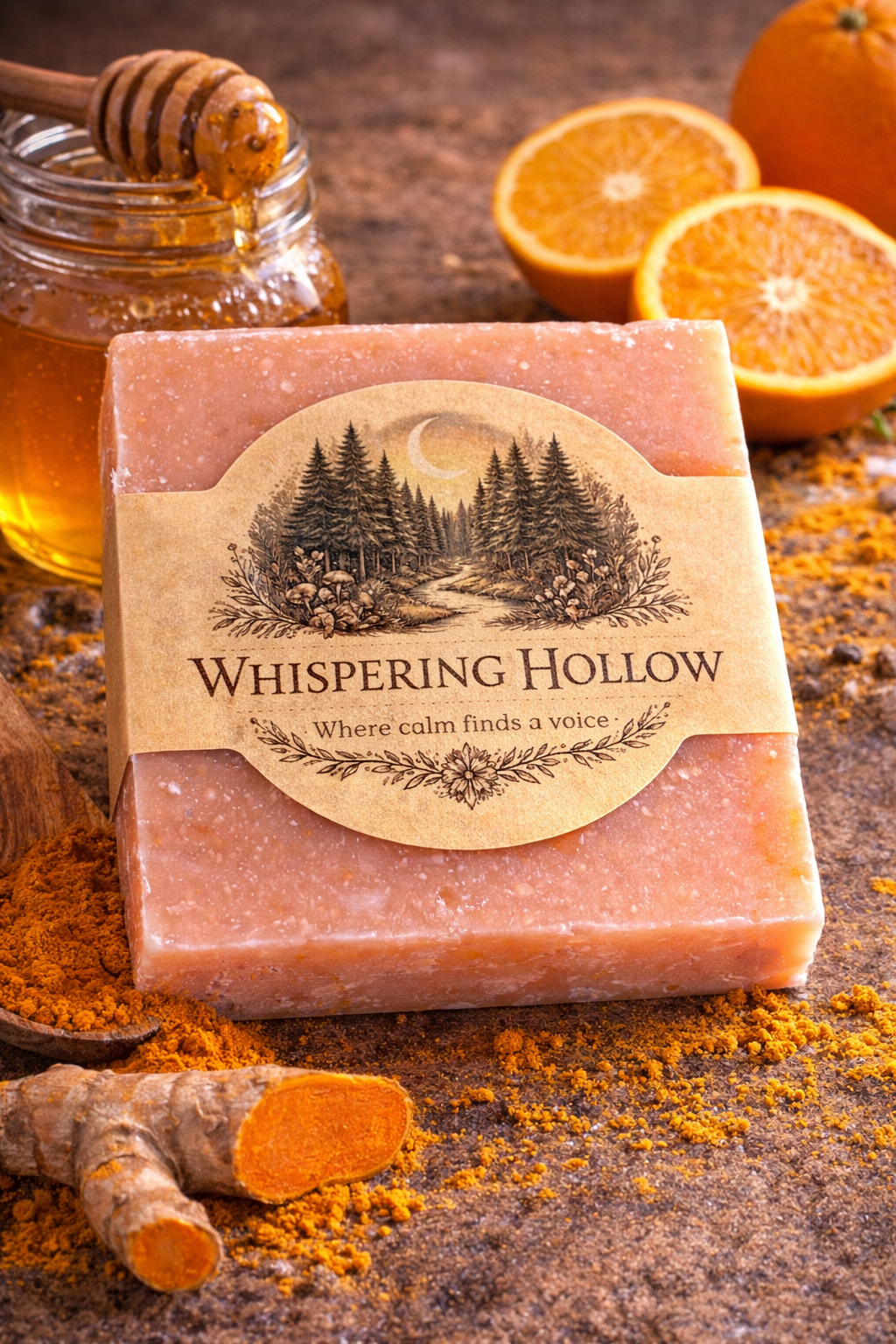 Turmeric, Honey & Orange Bar